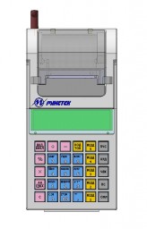 Mobile payment terminal/cash register. 4